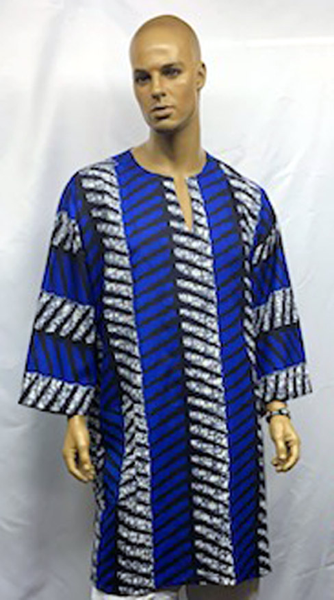 Afircan-Blue-White-Dashiki-