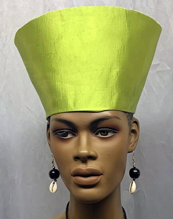 African--Lime-Green-Silk-Crown