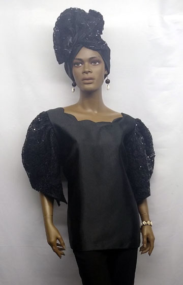 African-Black-Lace-Two-Tone