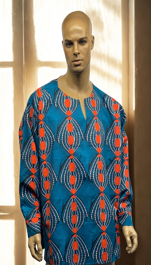 African-Black-Orange-Teal-S