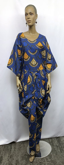 African-Blue-Print-Makeba-Gown