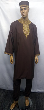 African-Brown---Gold-Shirt-