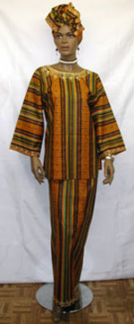 African-Brown-Kente-Print-S