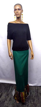 African Green Ashoke' Skirt