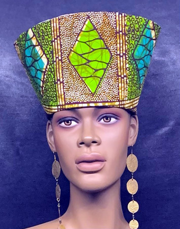African-Green-Diamond-Crown