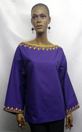 African-Purple-Gold-Embroid
