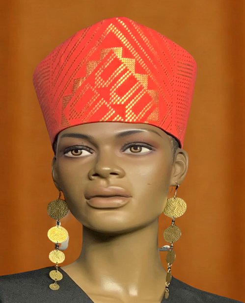 African-Red-Gold-Crown