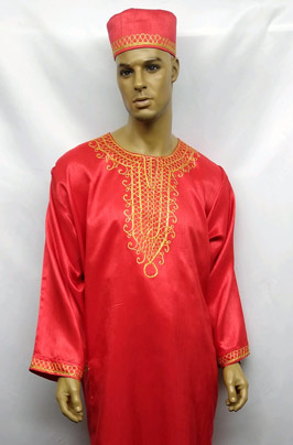 African-Shirt--Red-Gold-Dashiki-Shirt
