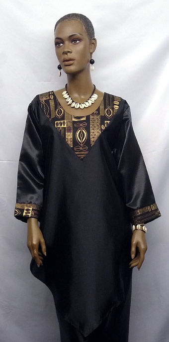 African-Shirt-African-Black