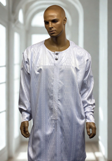 African-White-Senator-Shirt