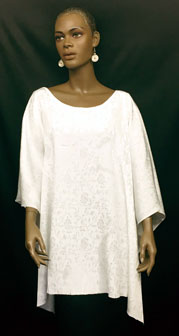 African-White-Short-Kaftan0