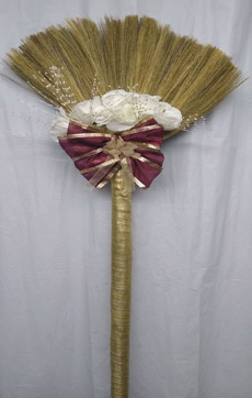 Burgundy-Wedding-Broom