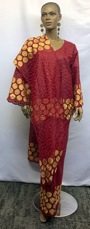 Elegant-Gold-Burgundy-Net-L