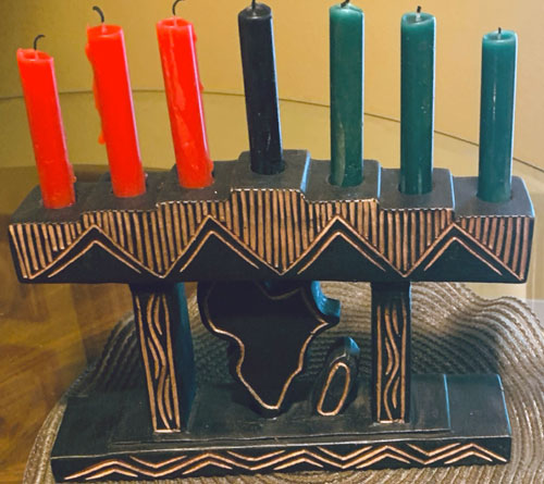 Kwanzaa Kinara
