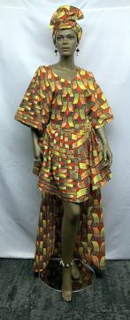 -African-Orange-Olive-Green-Print-Makeba-Dress