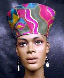 African-Abstract-Pink-Gold-