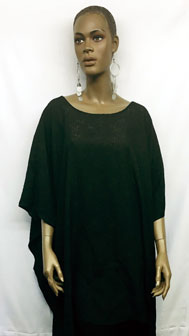 African-Black-Short-Kaftan