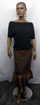 African-Brown-Ashoke--Skirt