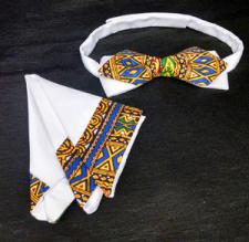 Kente Designer Bowtie Set
