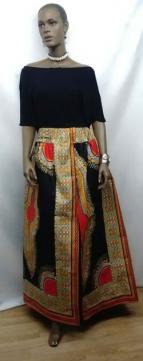 African-Dashiki-Print-Skirt