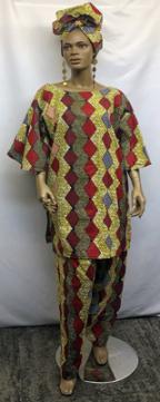 African-Diamond-Abstract-Pants-Suit