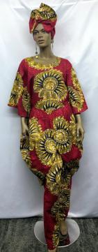 African-Dress-Makeba-Burgundy-03