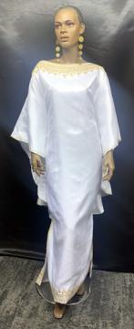 African-Dress-White-Gold-Embroidered-Set