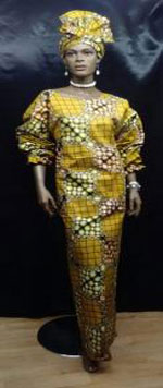 African-Gold-Scallop-Sleeve