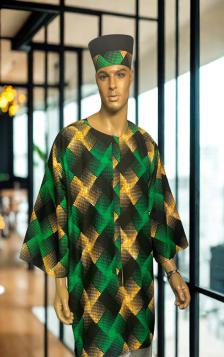 African-Green-Yellow-Dashiki