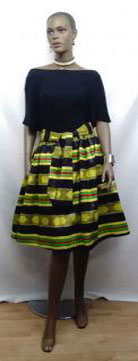 African-Kente-Short-Skirt