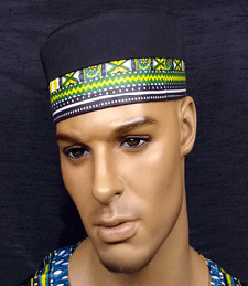 African-Navy--Print-Kufi