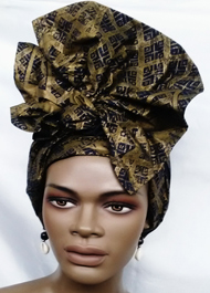 African-Navy-Gold-Head-Wrap