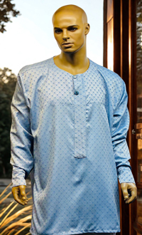 African-Powder-Blue-Senator-Shirt