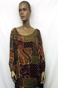 African-Print-Short-Kaftan