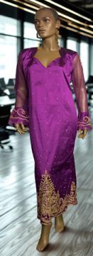 African-Purple-Net-Lace-Sle