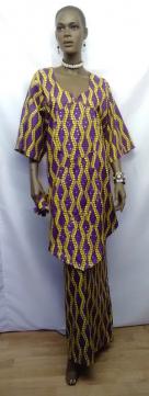 African-Purple-Yellow-V-top