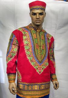 African-Red-Long-Sleeve-Ner