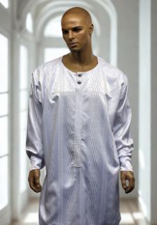 African-White-Senator-Shirt