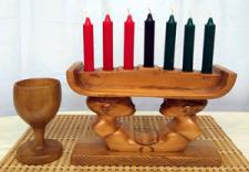 African Heritage Kwanzaa Complete Set w/ Seven Candles 