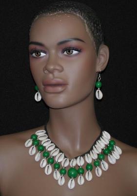 Cowry shell Necklace Set