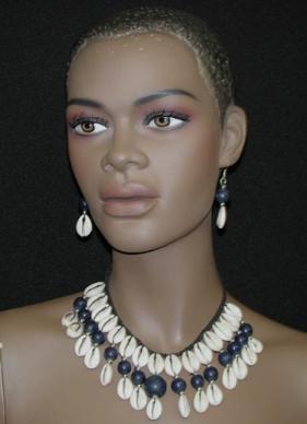 Cowry shell Necklace Set