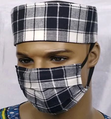 Custom-Plaid-Face-Mask