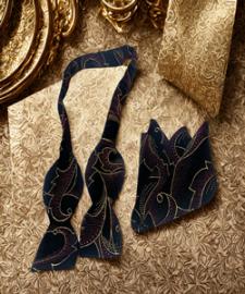 Custom-Velvet-Tie-Set