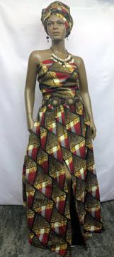 Elegant-African-Red-Gold-Long-Dress