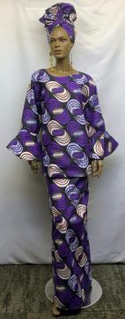 Elegant-Deep-Purple-Skirt-S