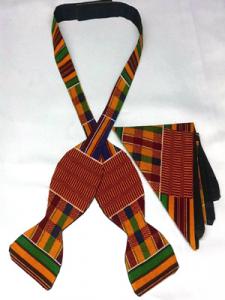 Kente Self tie Set