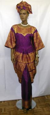 African Clothing- Makeba Gown
