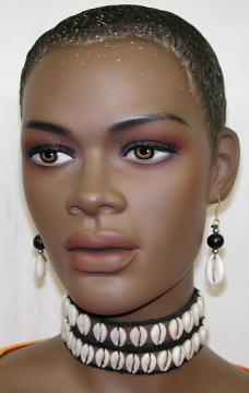 Cowry shell Necklace Set