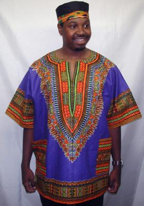 African Shirt- Dashiki Shirt (Sm - 6X-Large) Big and Tall 