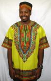 African Shirt- Dashiki Shirt (Sm - 6X-Large) Big and Tall